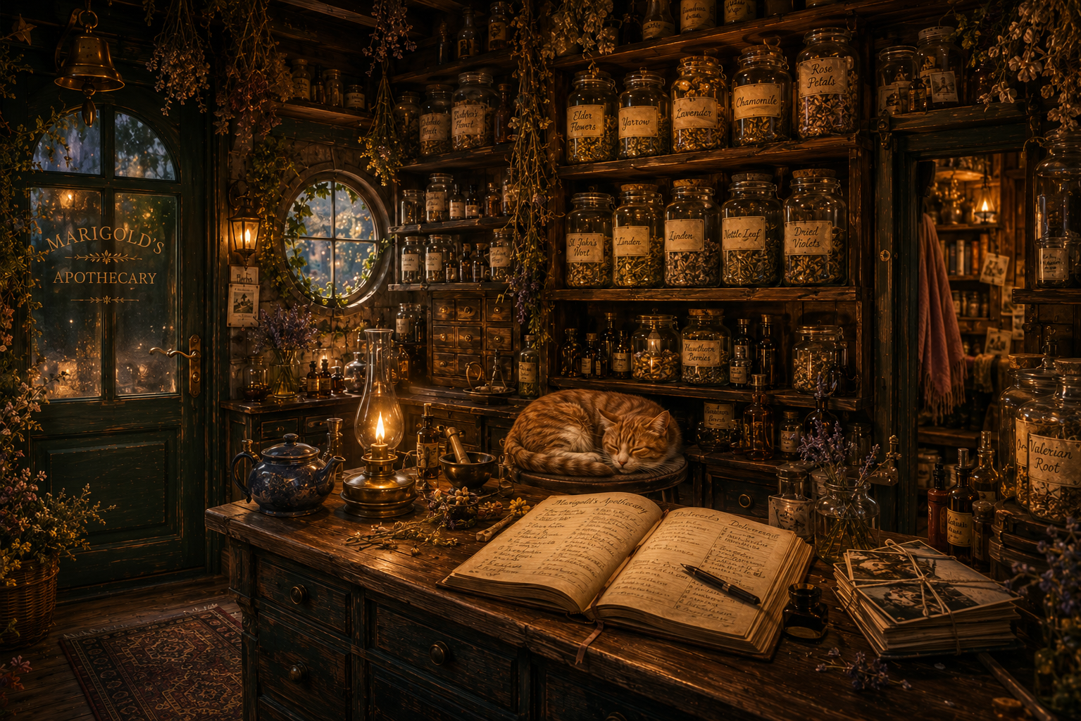 Apothecary Counter