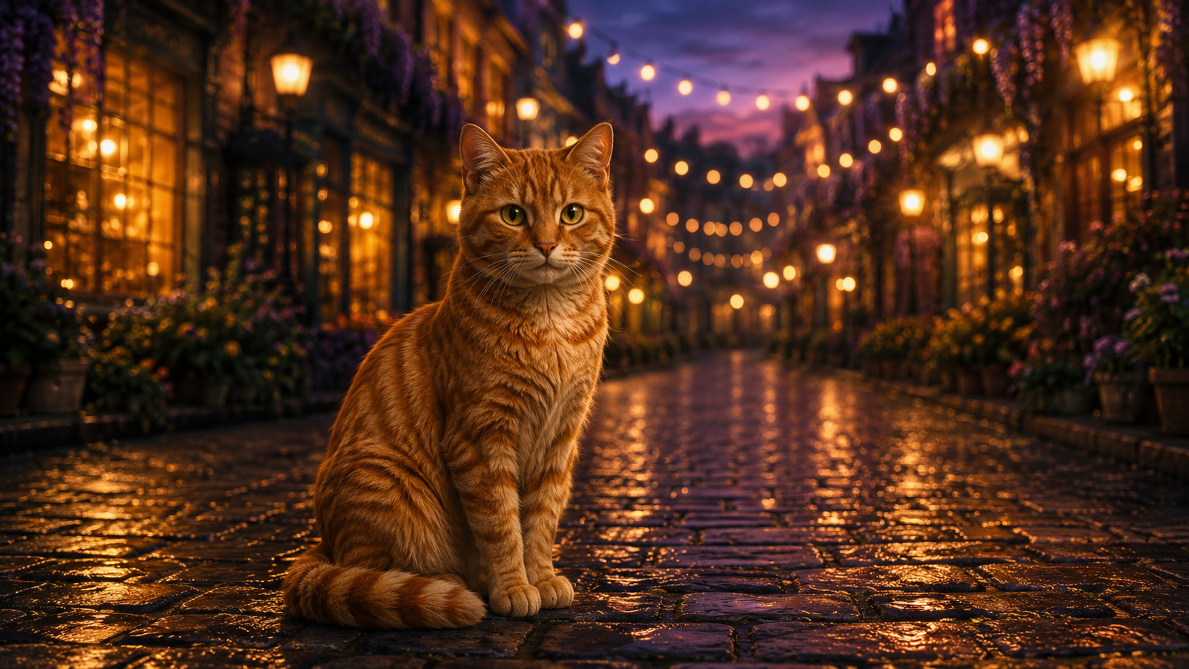 Home the cat